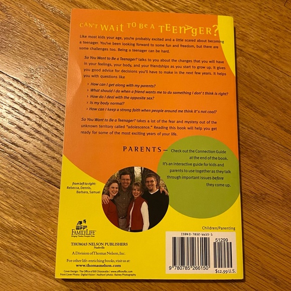 So You Want To Be A Teenager | Pre - Teen/Parents Interactive Book - Picture 2 of 2